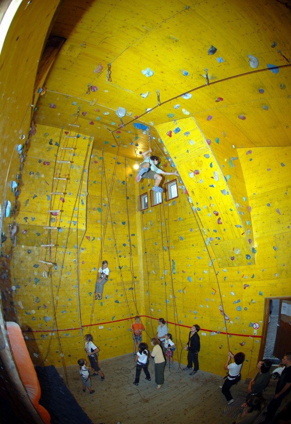 Kletterstadl der DAV Sektion Leitzachtal in Aurach