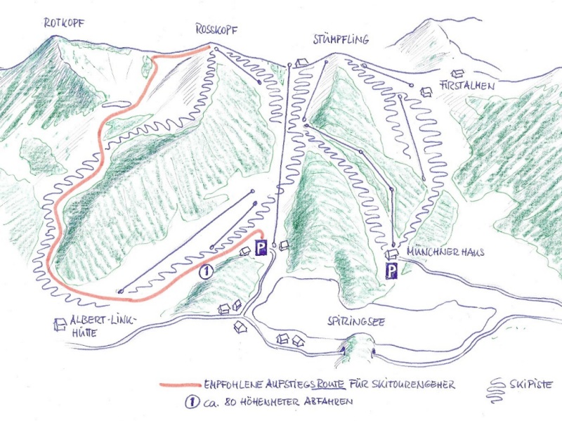 Skirouten St&uuml;mpfling