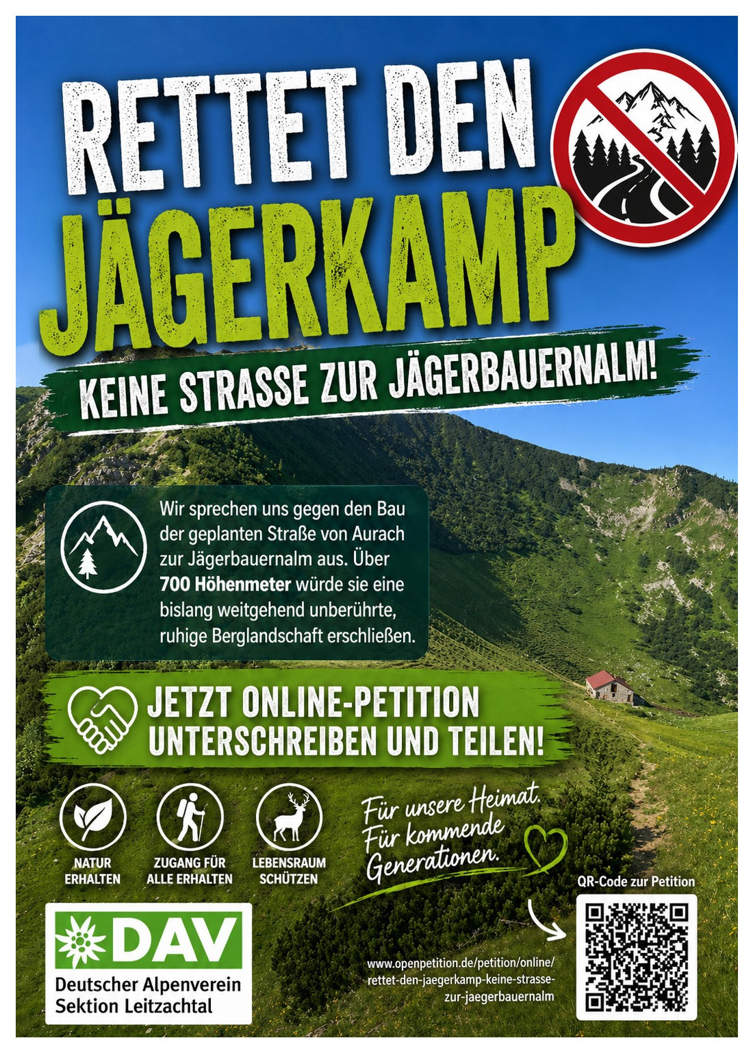 Petition: Rettet den J&auml;gerkamp